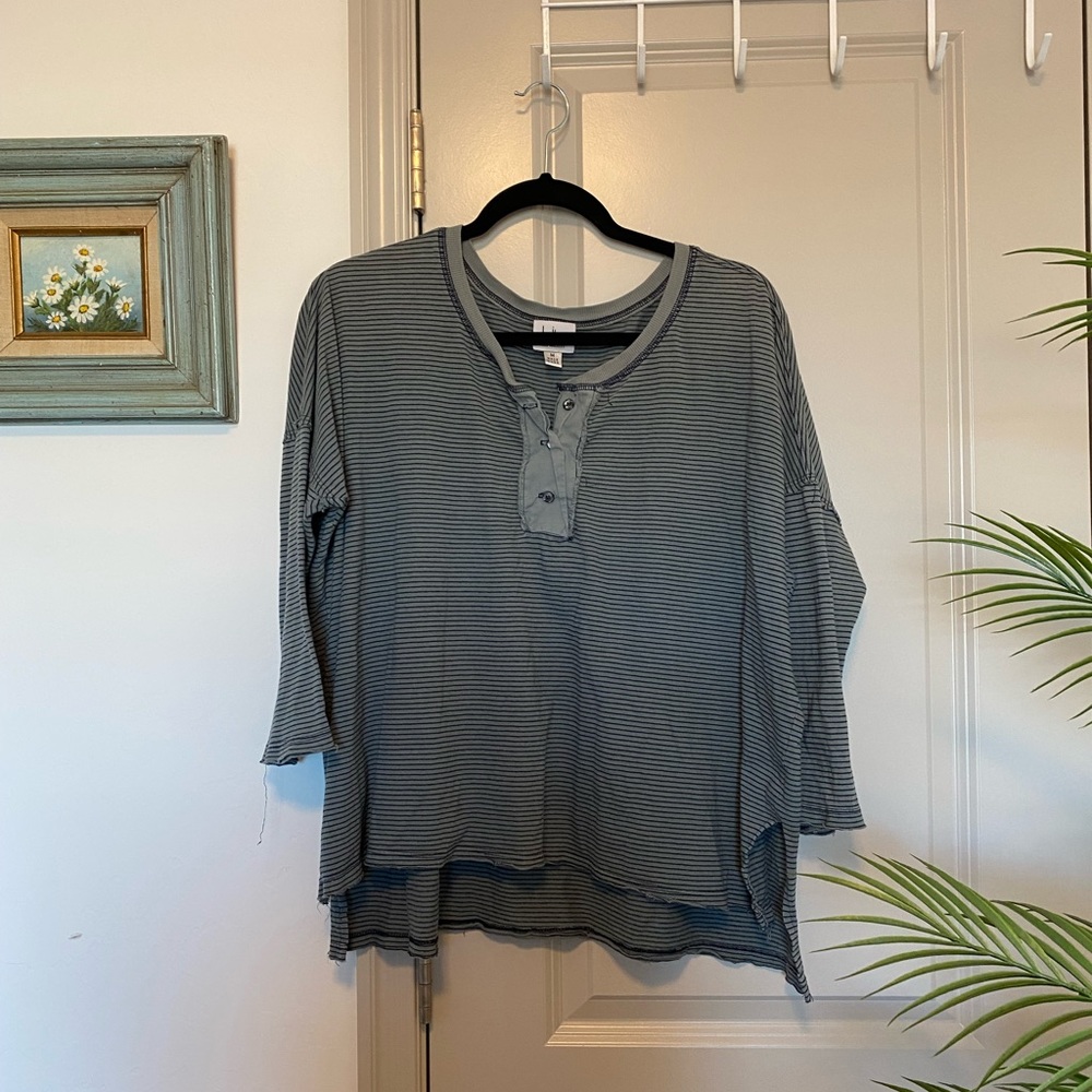 Anthropologie Liv LA Striped Top